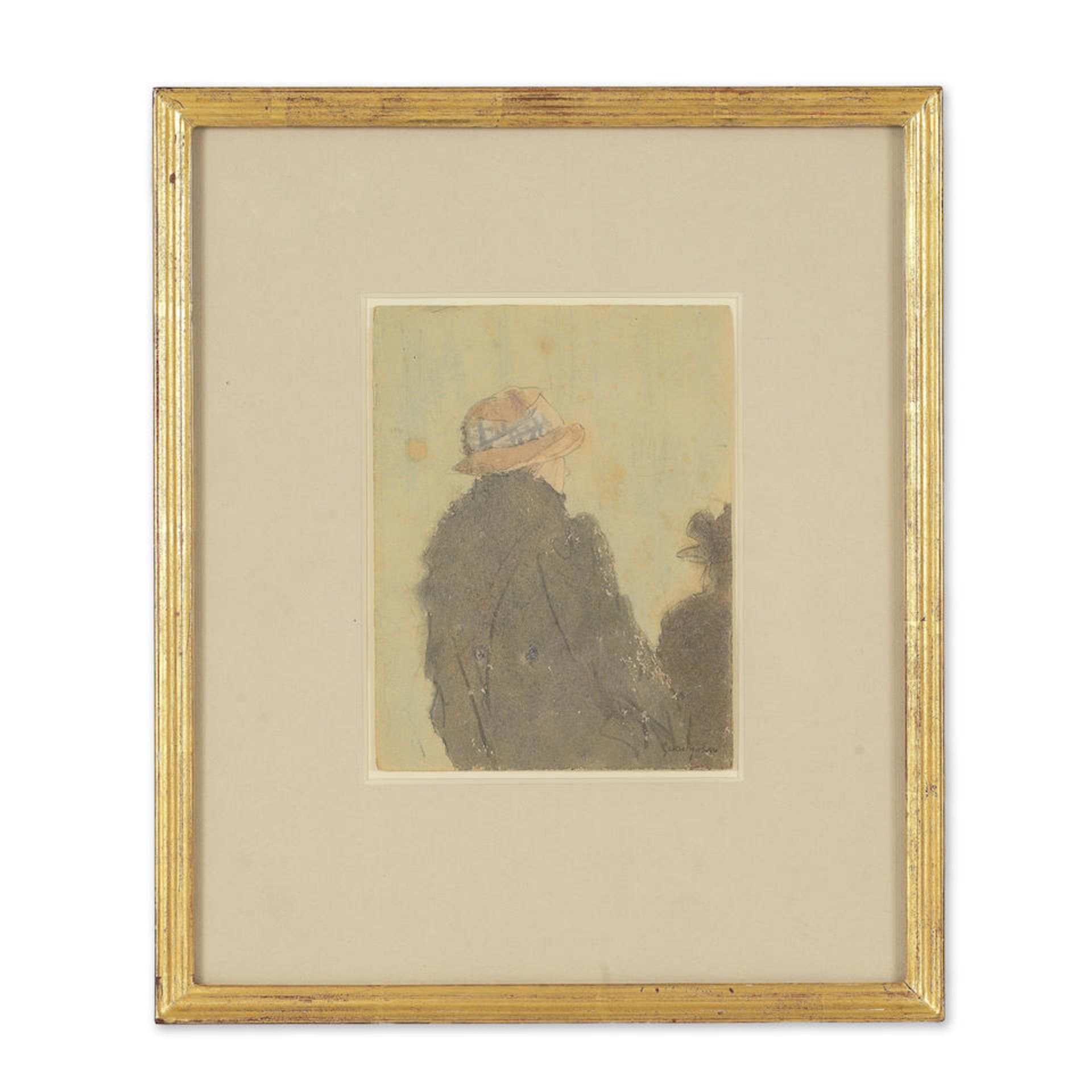 GWEN JOHN (1876-1939) Woman in hat and scarf - Bild 4 aus 4
