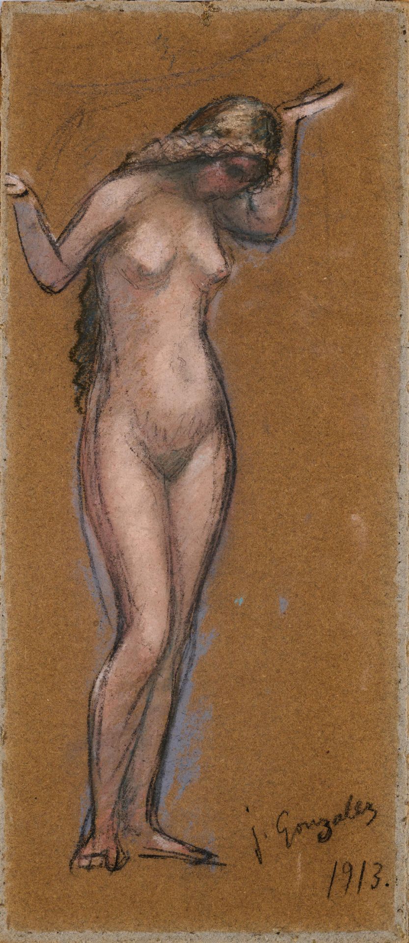 JULIO GONZÁLEZ (1876-1942) Femme nue