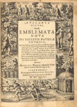[ALCHEMY] THE GREATEST ILLUSTRATED WORK IN ALCHEMY. MAIER, MICHAEL. 1568–1622. Atalanta fu...