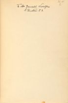 [EINSTEIN] INSCRIBED COPY OF THE DEFINITIVE EXPOSITION OF RELATIVITY. EINSTEIN, ALBERT. 1879-195...