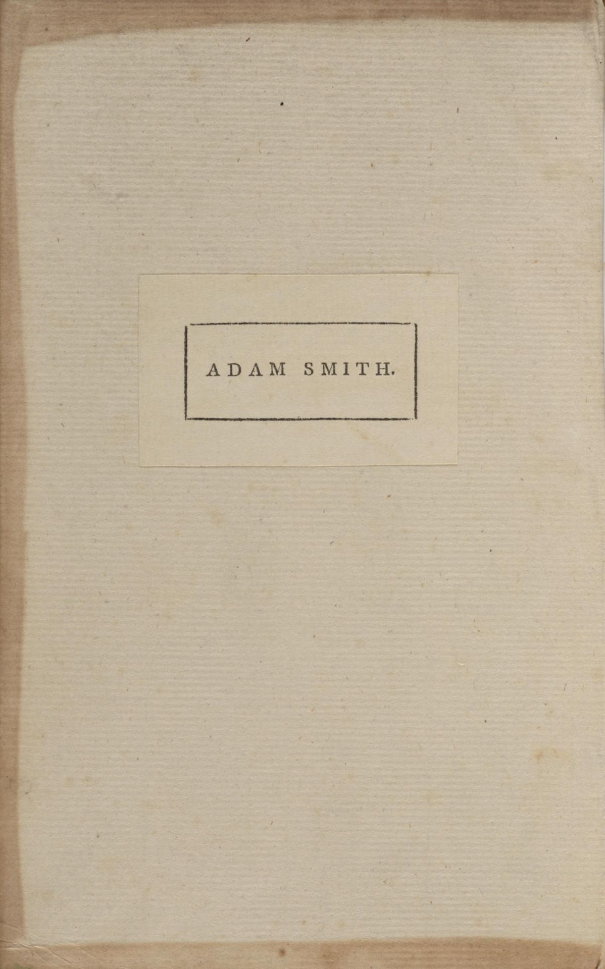 [ADAM SMITH] ADAM SMITH'S COPY OF HELVETIUS'S MOST IMPORTANT WORK. HELVETIUS, CLAUDE ADRIEN. 171... - Bild 3 aus 3
