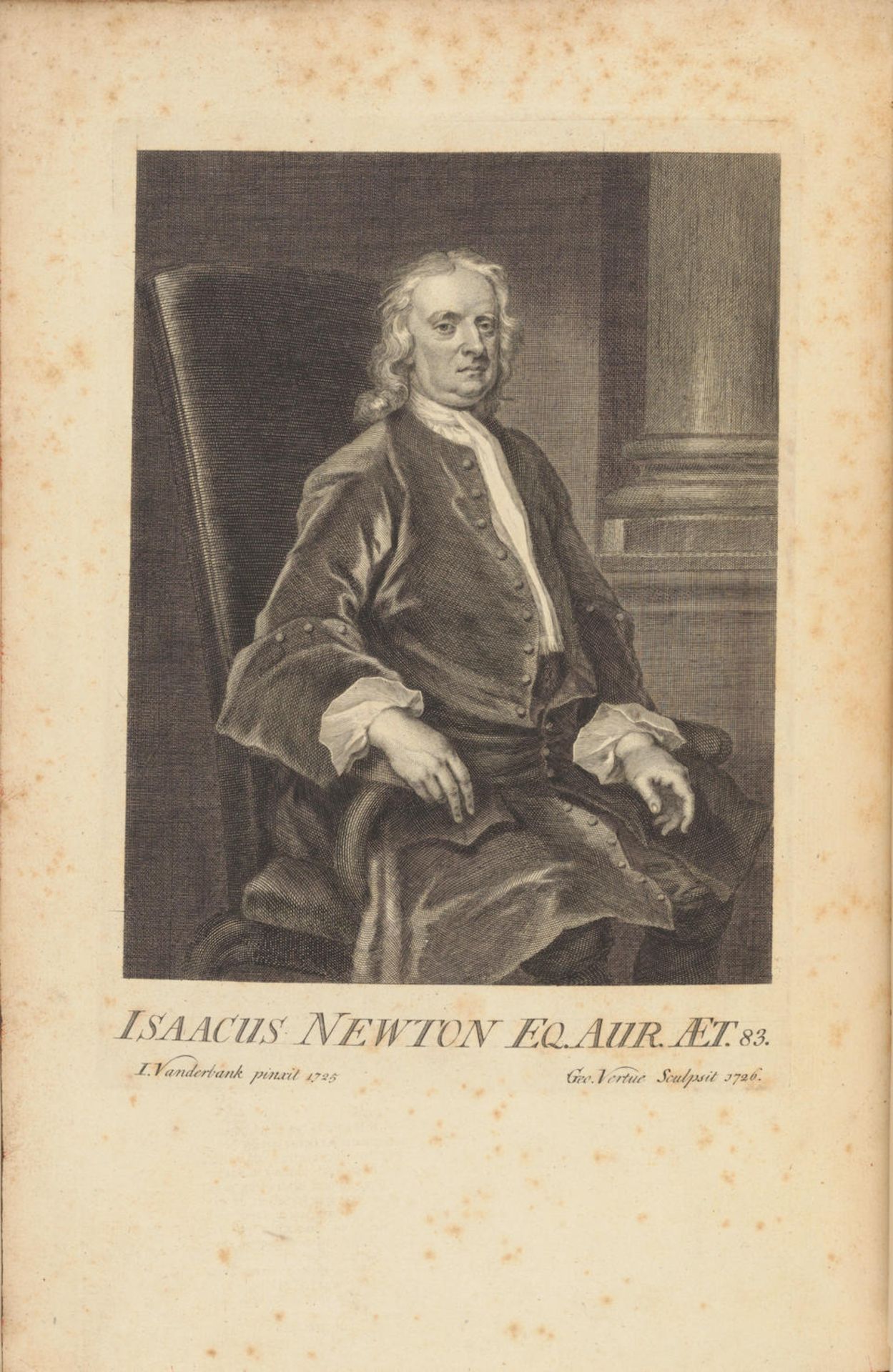 [NEWTON] RARE PRESENTATION COPY OF NEWTON'S PRINCIPIA. NEWTON, ISAAC. 1642-1727. Philosophiae na...