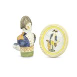 Nelson and Napoleon: a Prattware plaque and a novelty bird feeder, circa 1800-10