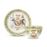 Another Coalport breakfast cup and saucer from the 'Nelson Set Tea Service', circa 1802