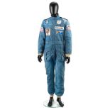 A set of Richard Attwood's Porsche race overalls by Du Pont,