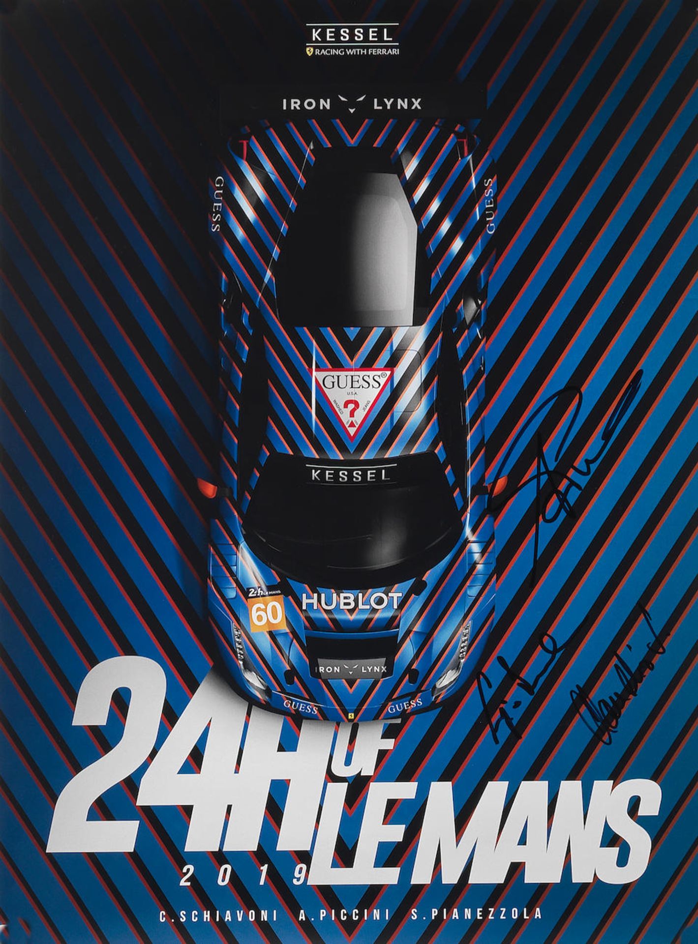 Nine Le Mans 24 Hours racing team signed posters, ((9)) - Bild 6 aus 6