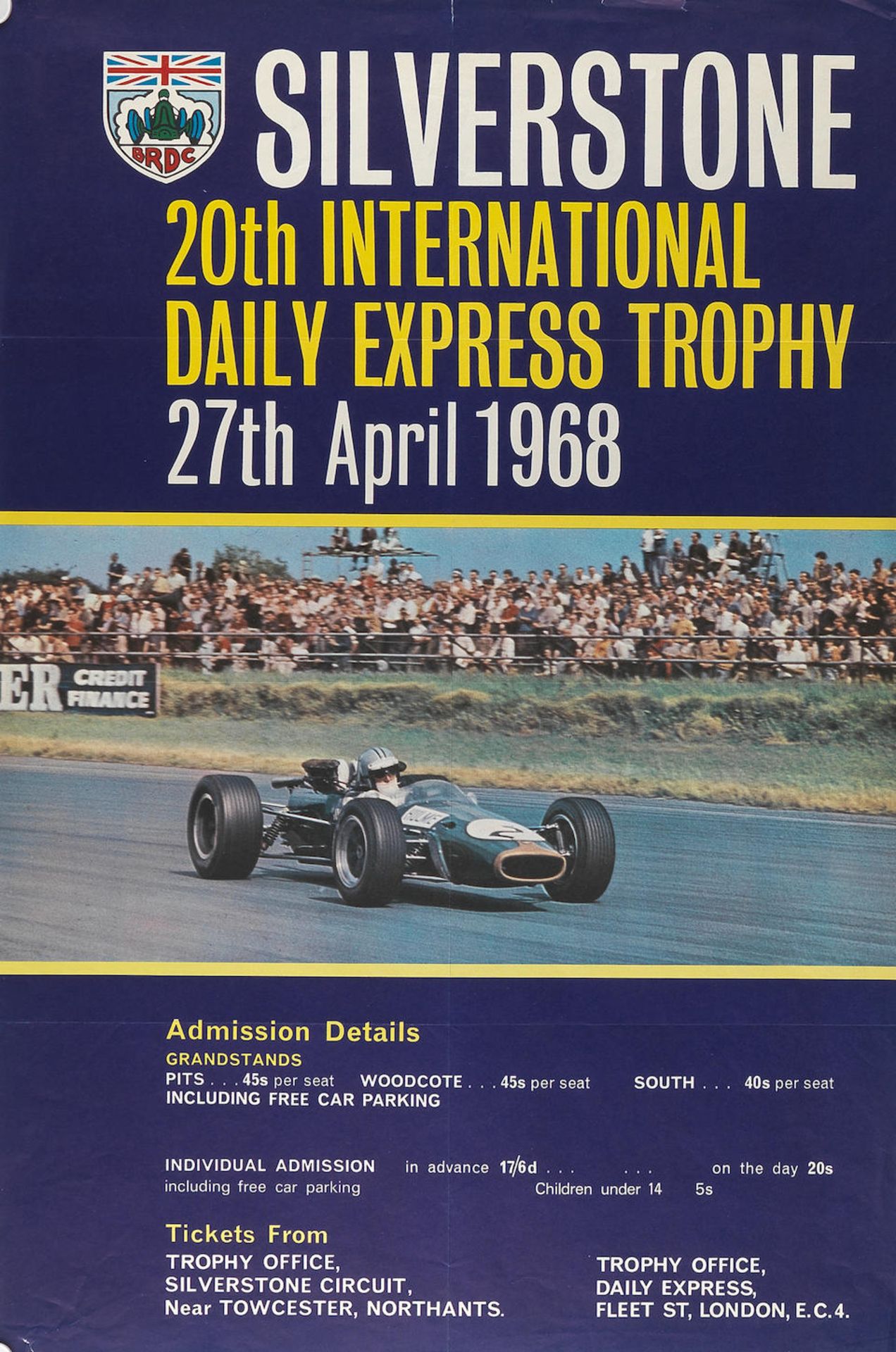 Seven 1960s and later Silverstone race posters, ((7)) - Bild 5 aus 5