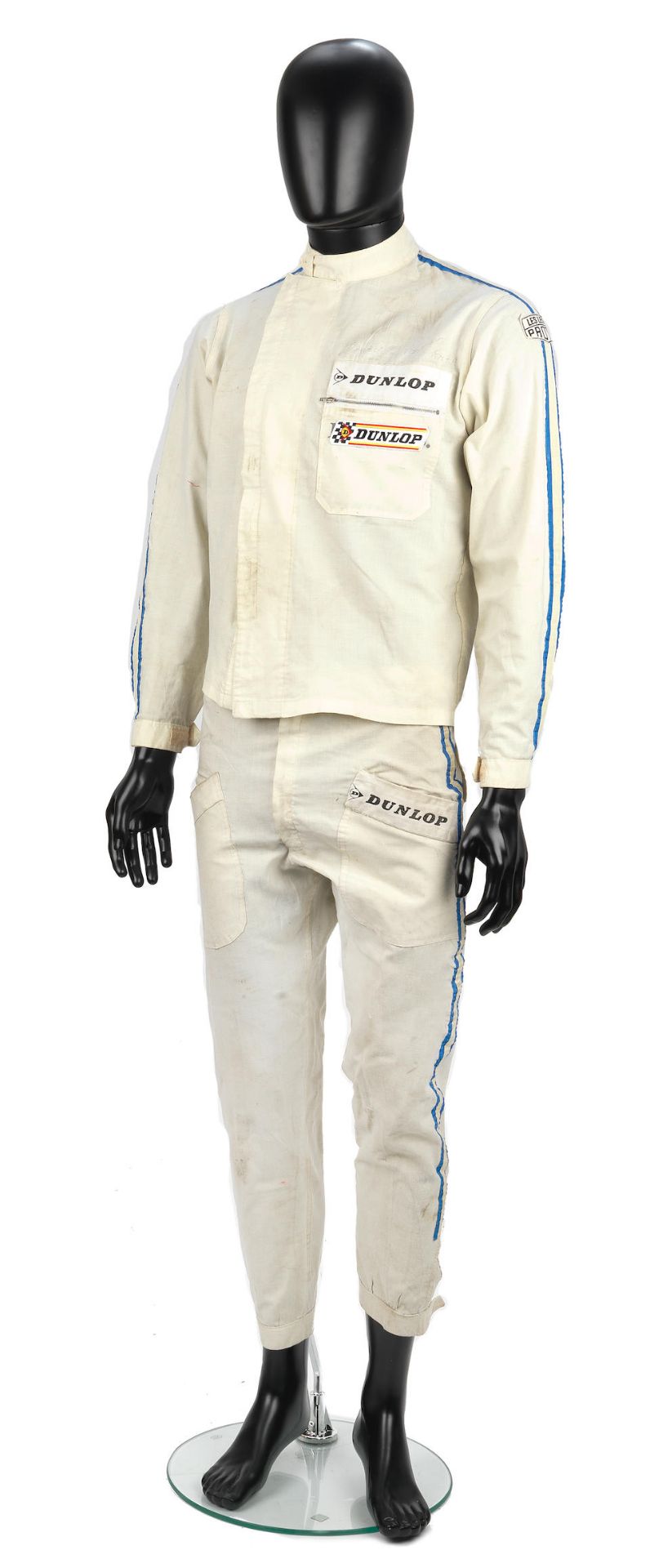A Les Leston 'Protex' two-piece race suit, l970s,