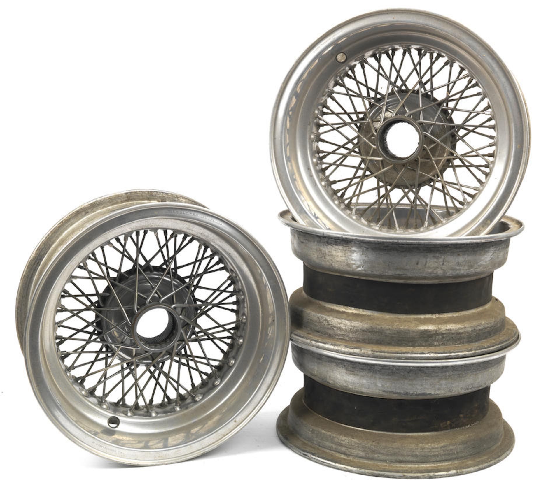 A set of 15' x 6.5'L Borrani wheels, ((4))