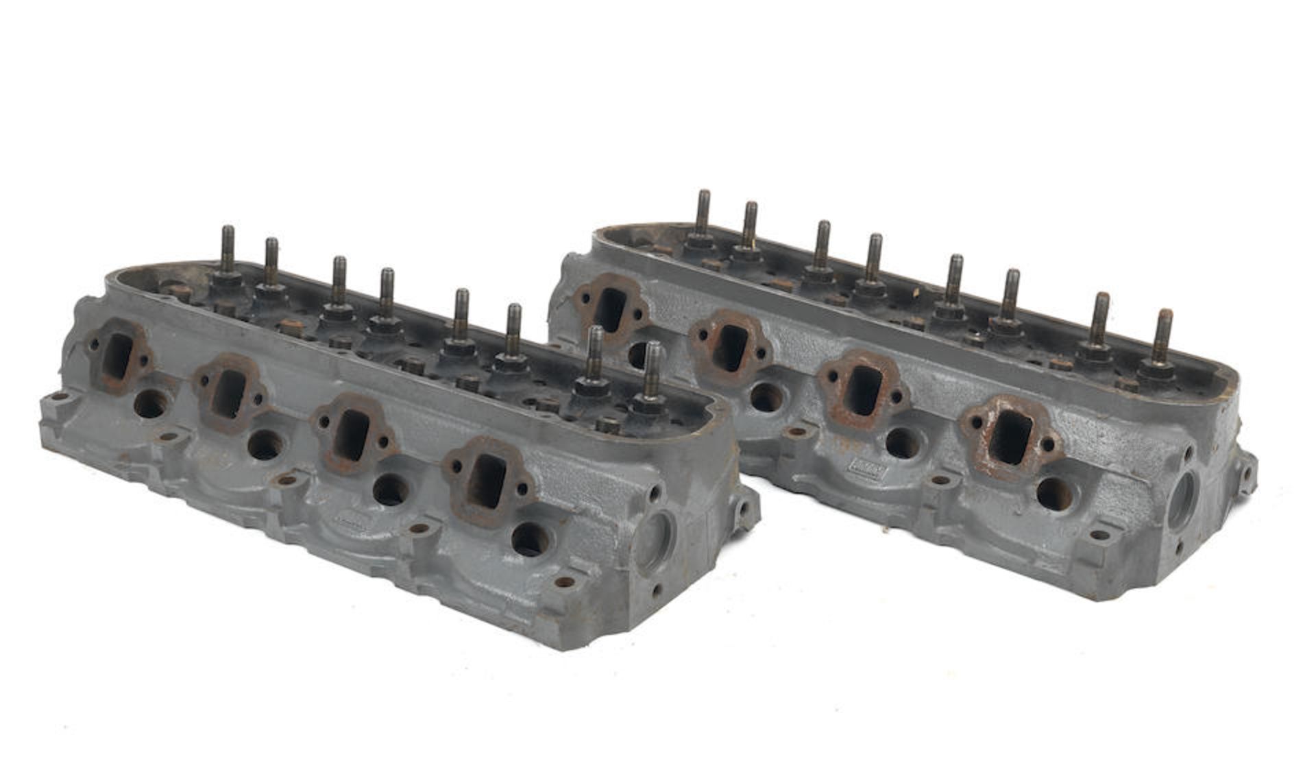 A Pair of believed AC type 289 cylinder heads by Fomoco, ((2))