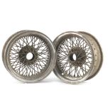 A pair of Borrani wheels 15' x 15.5', ((2))