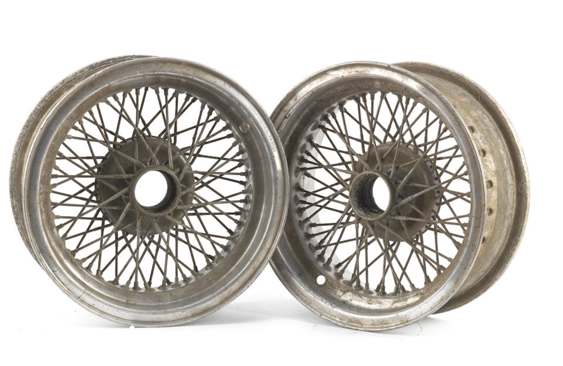 A pair of Borrani wheels 15' x 15.5', ((2))