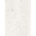 HENRI MATISSE (1869-1954) &#201;tude de visages (recto); &#201;tude de motifs (verso) (Executed ...