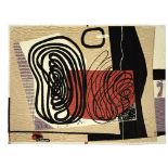 LE CORBUSIER (1887-1965) Les huit (Conceived in 1952, this tapestry executed by the Ateliers Pi...