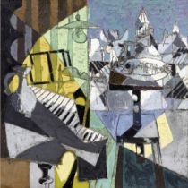 CLAUDE VENARD (1913-1999) Le repas du pianiste ()