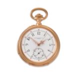 PATEK PHILIPPE & CO., GENEVA. A FINE 18K GOLD OPENFACE FIVE MINUTE REPEATING CHRONOGRAPHc. 1883