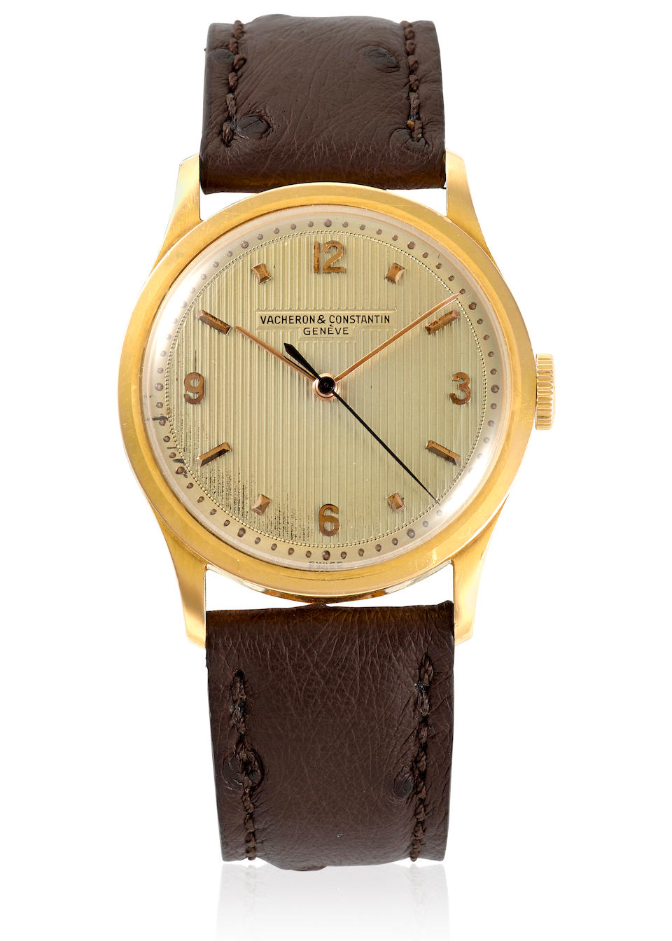 VACHERON CONSTANTIN. AN 18K GOLD MANUAL WIND WRISTWATCHc. 1960s