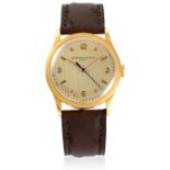 VACHERON CONSTANTIN. AN 18K GOLD MANUAL WIND WRISTWATCHc. 1960s