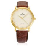 BLANCPAIN. AN 18K GOLD AUTOMATIC WRISTWATCH Villeret, Ref: 6222 1442 55, c. 2000s