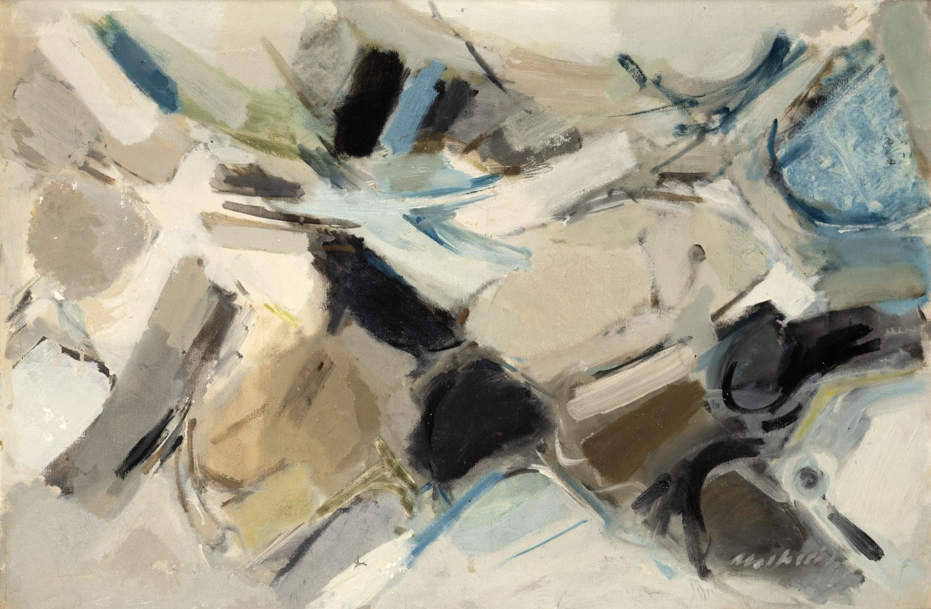 JASON MOLFESSIS (1925-2009) Abstrait
