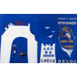 SPYROS VASSILIOU (1902-1985) Delos - Myconos