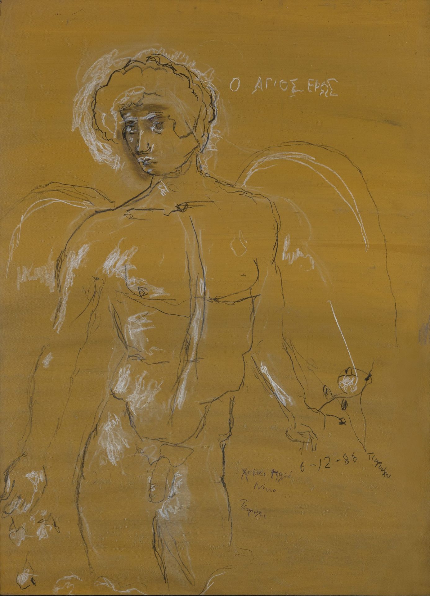 YANNIS TSAROUCHIS (1910-1989) Saint Eros