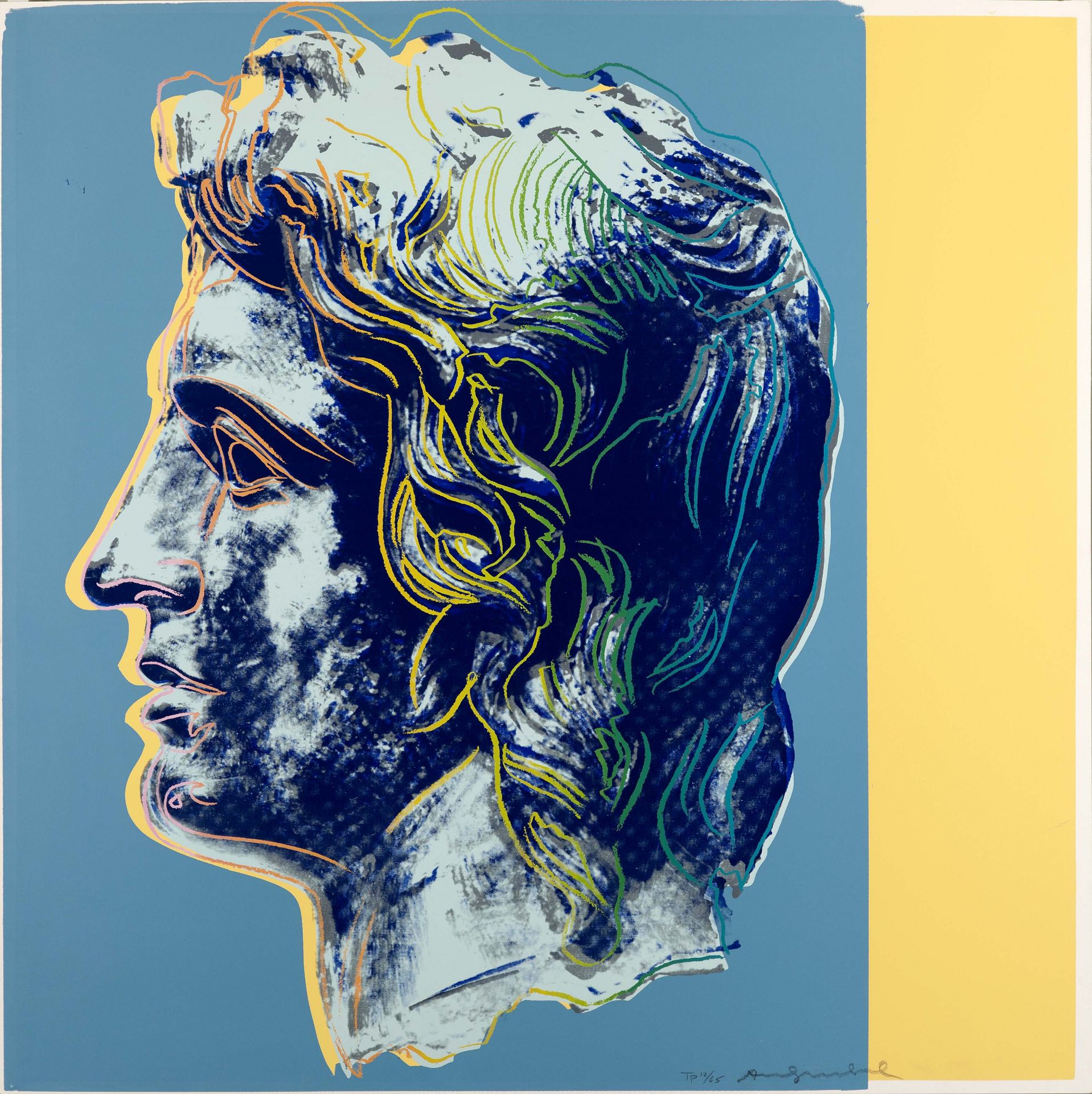 ANDY WARHOL (1928-1987) Alexander the Great (F&S. II.291-292)