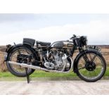 1938 Vincent-HRD 998cc Rapide Series-A Frame no. DV1476 Engine no. V1017