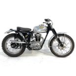 As used in the Belstaff photoshoot and advertising campaign featuring David Beckham, 1963 BSA 25...