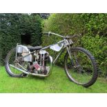 JAP Speedway Racing Motorcycle Frame no. none Engine no. indecipherable (see text)