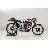 Norton Manx 500cc Model 30 Racing Motorcycle Replica Frame no. none Engine no. 138