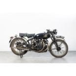 Property of a deceased's estate, 1949 Vincent-HRD 998cc Rapide Series-B Frame no. R3817 Rear ...