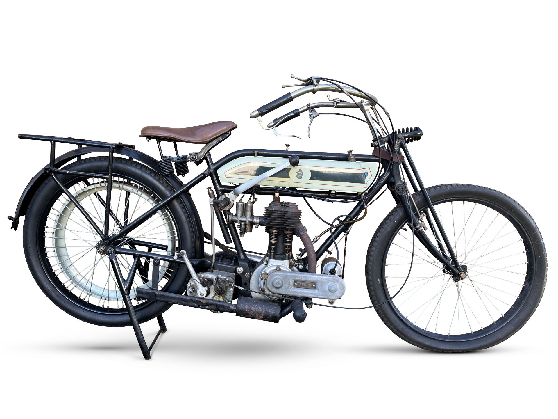 The Clive Wood MBE Collection, c.1916 Triumph 4hp Model H Frame no. 1142MS Engine no. 45504 OTP