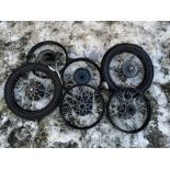 Six new reproduction wheels ((Qty))