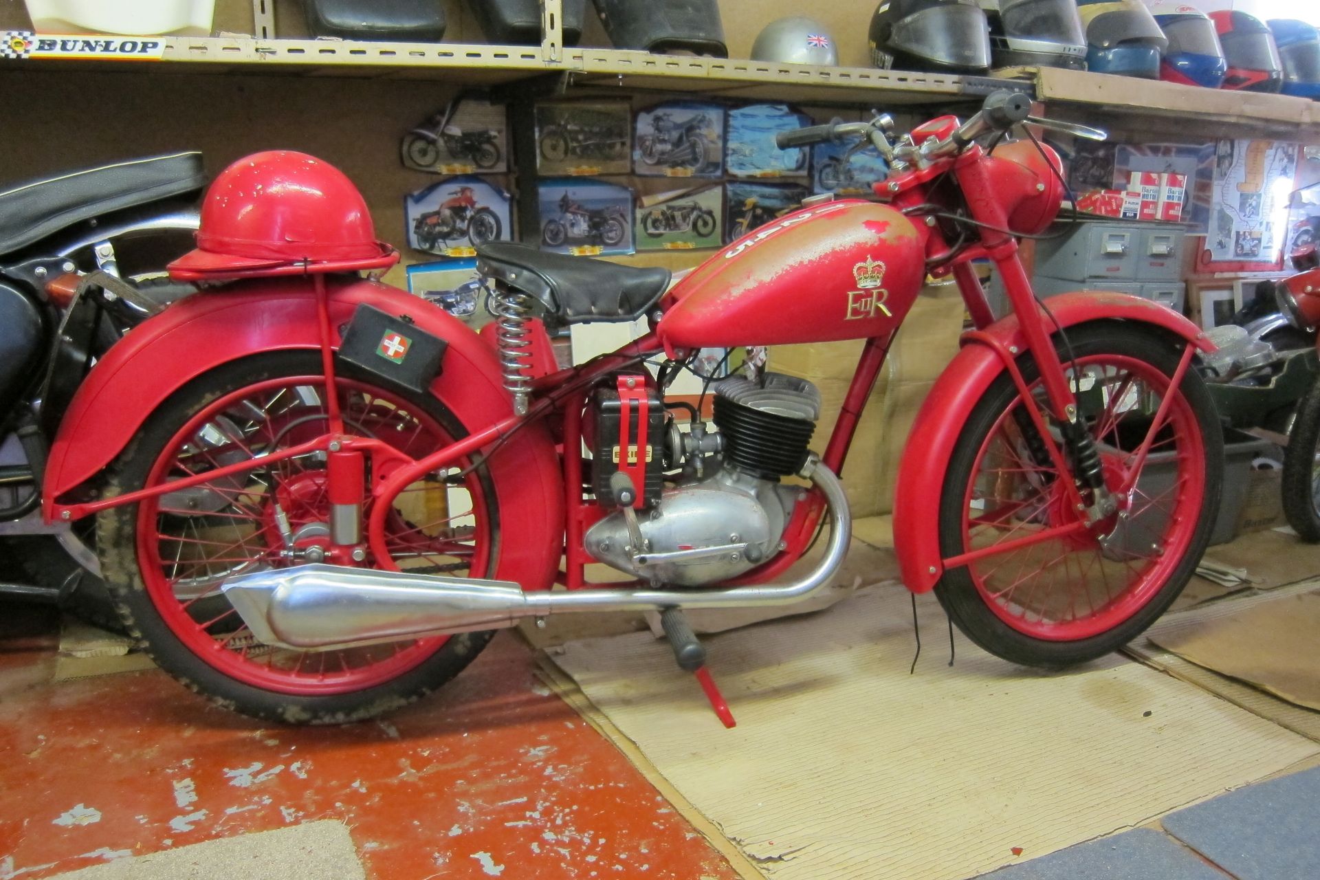 1955 BSA 123cc Bantam D1 Frame no. BD2S38420 Engine no. DDB1166