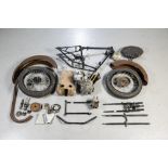 Property of a deceased's estate, 1928 Brough Superior Overhead 680 Project Frame no. 792 Engine...