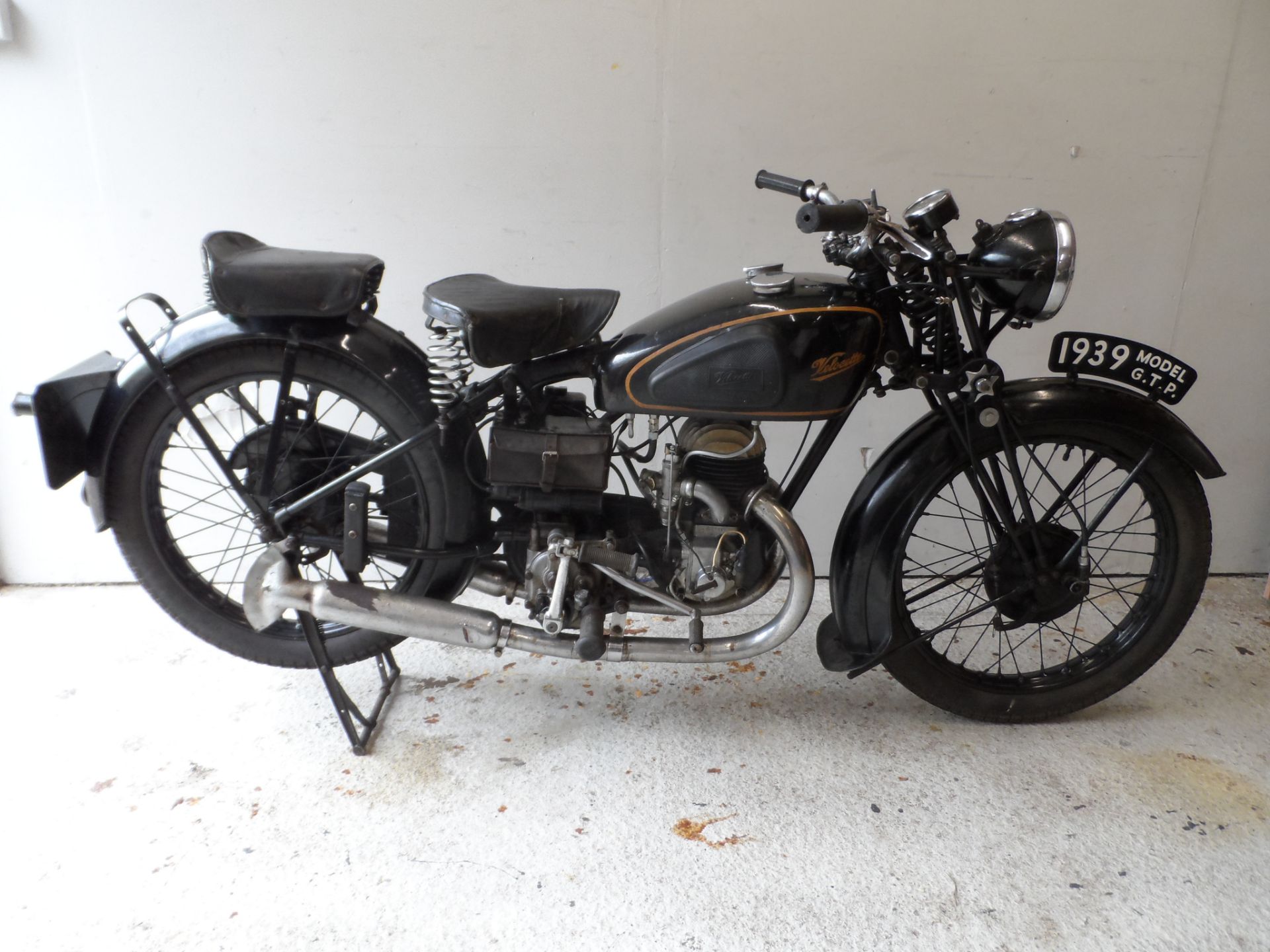 1939 Velocette 248cc GTP Frame no. GB7317T Engine no. GT7328