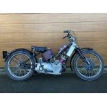 Property of a deceased's estate, c.1924 Scott 596cc Super Squirrel Frame no. 100 and 2808 (see t...