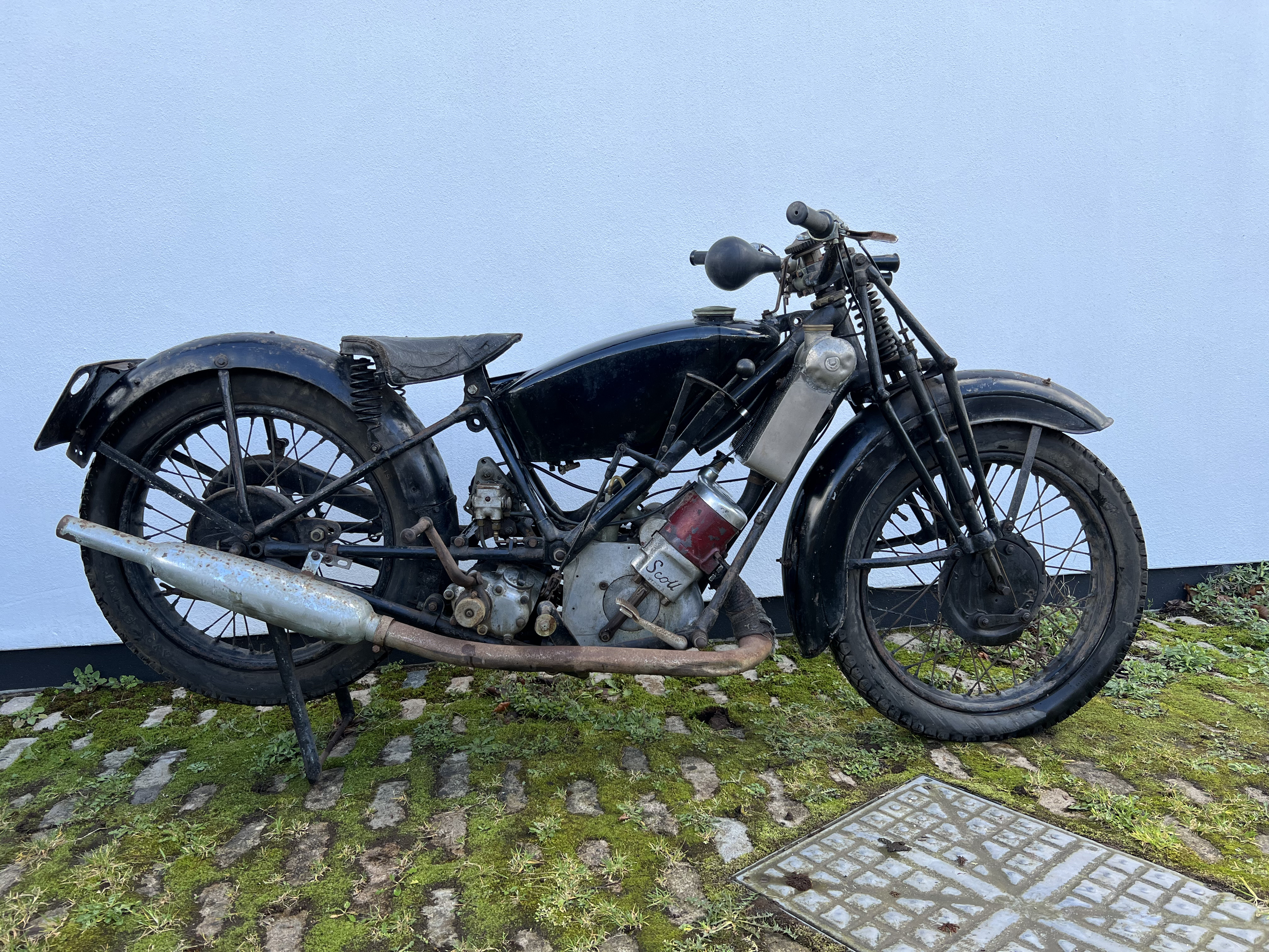 1929 Scott 596cc Flying Squirrel Project Frame no. 3573M Engine no. PY2383A