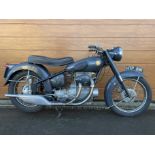 Property of a deceased's estate, 1953 Sunbeam 487cc S8 Frame no. S8-6802 Engine no. S8-340