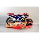 Ex-Team Servisco; Fabbio Biliotti, 1987 Honda RS500 Grand Prix Racing Motorcycle Frame no. RS500...