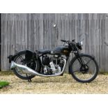 1938 Velocette KSS Mark II Frame no. MS4584 Engine no. KSS 8450