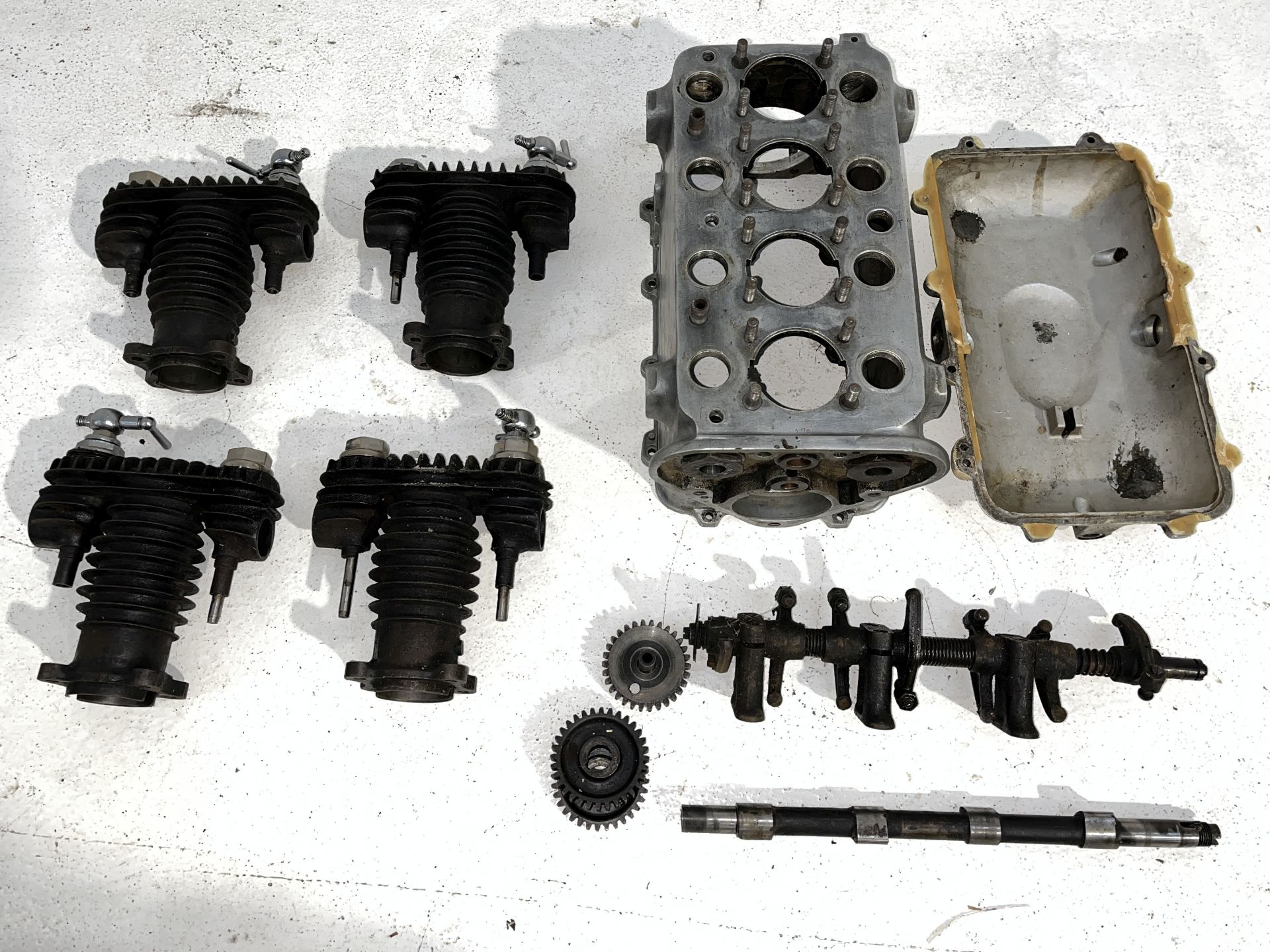 A selection of FN four cylinder engine spares ((Qty))