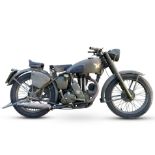 The Clive Wood MBE Collection, 1941 Matchless 347cc G3L Military Motorcycle Frame no. 24222 Engi...