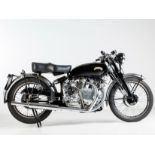 Property of a deceased's estate, c.1951 Vincent 998cc Series-C Rapide Frame no. RC9637/C Rear fr...