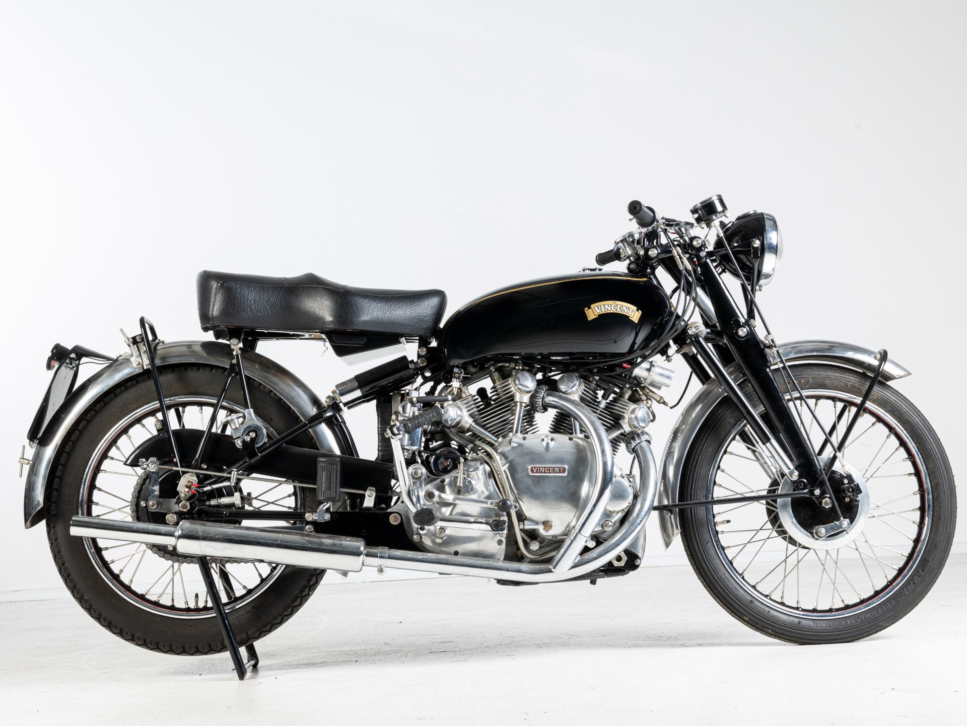 Property of a deceased's estate, c.1951 Vincent 998cc Series-C Rapide Frame no. RC9637/C Rear fr...