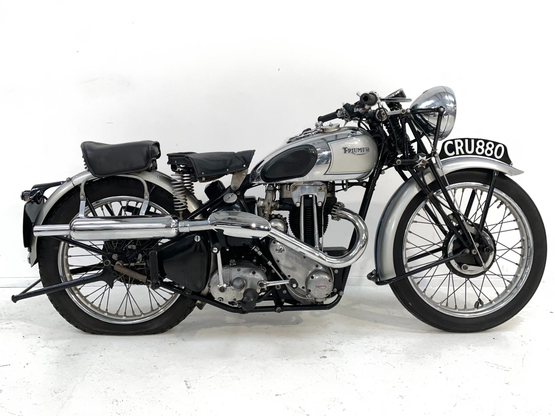 1937 Triumph 350cc Tiger 80 Frame no. TL.2211 (see text) Engine no. 7-T80-1418.