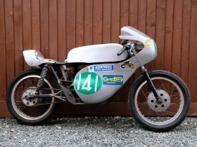 From the estate of the late David Fletcher, c.1968 OSSA 230cc Sport Racing Motorcycle Frame no. ...