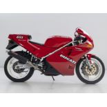 1991 Ducati 851 Frame no. ZDM851S3*003105* Engine no. obscured (003362 to V5C)