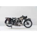 1924 Brough Superior 980cc SS80 Frame no. 239 Engine no. KTCY/M 27288/S